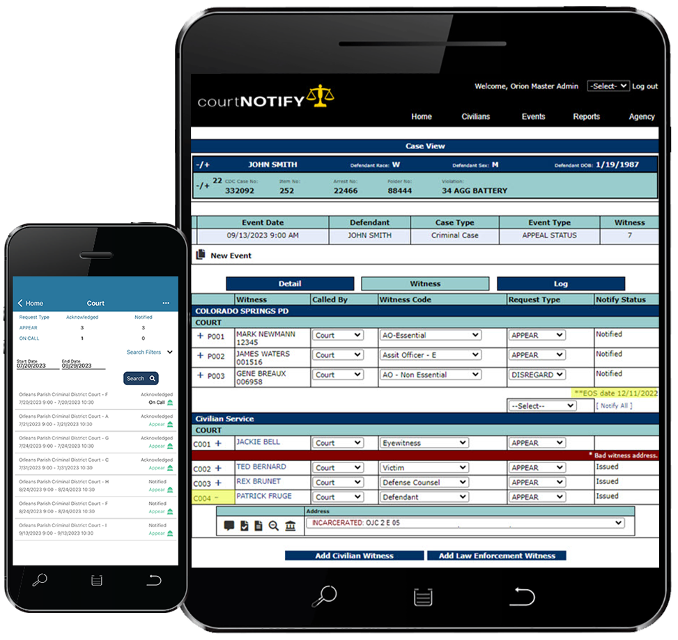 CNS on Ipad with Mobile